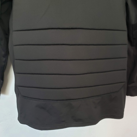 Fortress Womens Large Black Puffer Coat BasePro 1/4 Zip Quarter All Weather Gear - Picture 2 of 9